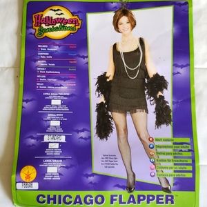 Halloween Flapper Costume Size M